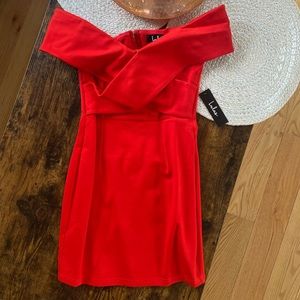 Lulu’s, XS, red dress